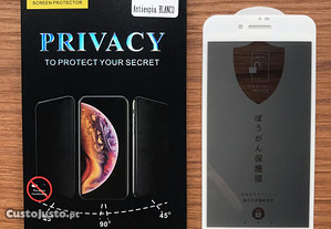 Película de vidro privacidade / Película Anti-Spy para iPhone 6 / iPhone 7 / iPhone 8