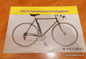 Poster brochura bicicleta Peugeot
