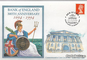 Inglaterra - 2 Pounds- "Bank of England"-Moeda