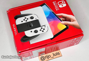 Caixa Nintendo Switch Oled Branca
