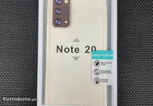 Capa de silicone reforçada para Samsung Galaxy Note 20 / Samsung Note 20 5G