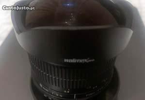 Walimex pro 8mm 3.5 fisheye para Canon