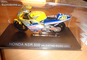 Mota Miniatura Honda NSR 500 Valentino Rossi.2001