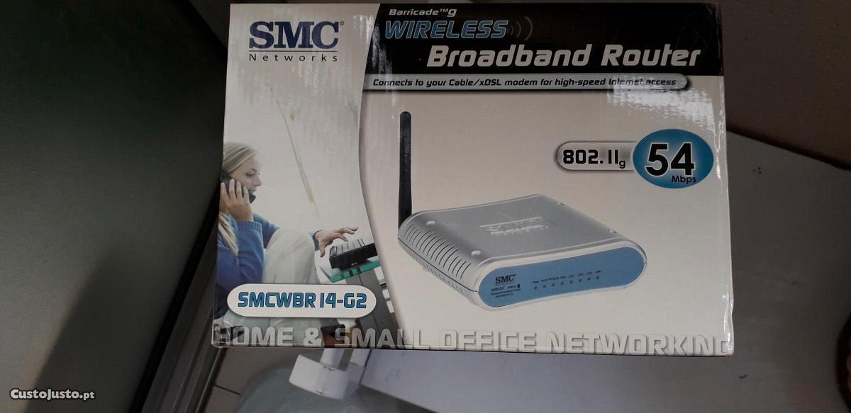 Router wireless SMC -Armação de Pera