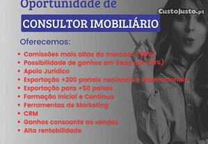 Consultor Imobiliário - PREDIMED - Ramo imobiliário em Portugal