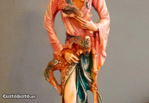 Estatueta Vintage de Chinês