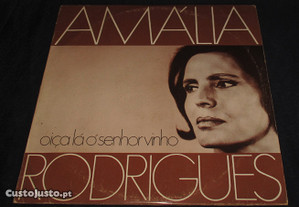 Disco LP Vinil Amália Rodrigues Oiça Lá Ó Senhor Vinho 