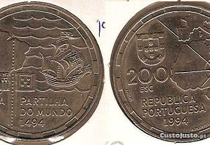 200 Escudos 1994 Partilha do Mundo - soberba