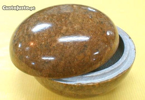 Caixa de pedra de sabão 10x6,5cm