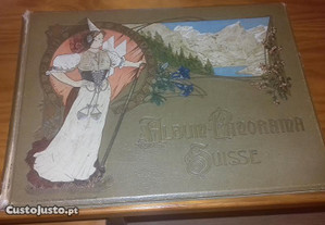 Álbum panorama da Suiça de 1902