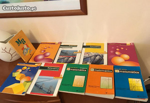 10- livros de matemática
