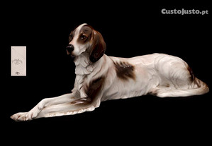 Cão em cerâmica austríaca