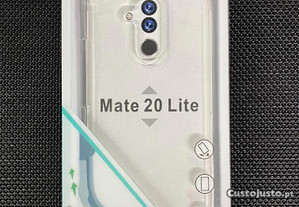 Capa de silicone reforçada para Huawei Mate 20 Lite / Capa anti-choque