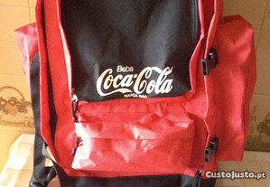 Mochila de campismo da Coca-Cola - como nova
