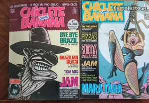 Revistas BD Humor Brasileira Chiclete com Banana N17 e 21