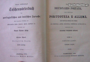 2 dicionários muito antigos de português-alemão