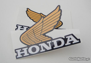 Autocolantes Honda classsic vintage asas deposito