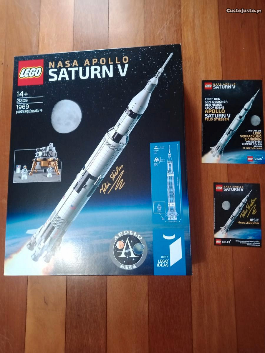 LEGO Ideas 21309 Saturn V ASSINADO / entrego Porto-Braga-Guimarães