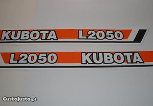 Kubota Autocolantes L 2050 , L175 , B5100 B5100E B6000 B6100 B7000