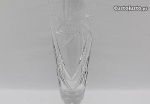 Copo Alto em Cristal Lapidado Vintage 22 A cm