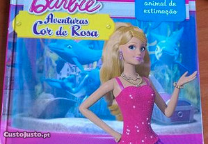 Barbie Aventuras Cor de Rosa Novo Animal Estimação