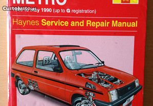 Austin MG Metro - Manual Técnico Haynes e Outros