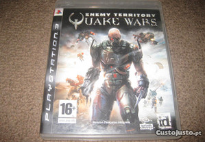 Jogo "Enemy Territory: Quake Wars" PS3/Completo!