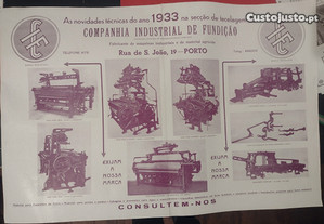 Companhia Industrial de Fundição "Porto" 1933