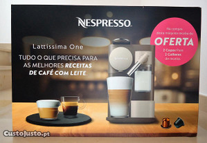 Máquina café Nespresso Lattíssima One, original