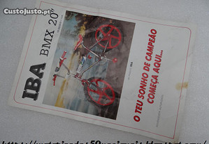 Folheto Publicitário de Bicicletas BMX da IBA