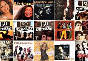 25 CDs - Música Brasileira - Raros - Muito Bom Estado