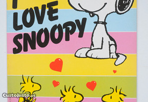 Caderneta I Love Snoopy
