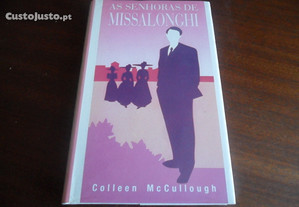 "As Senhoras de Missalonghi" de Colleen McCullough - Edição de 1988