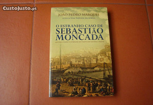 Livro Novo "O Estranho Caso de Sebastião Moncada" de João Pedro Marques - Portes de Envio Grátis