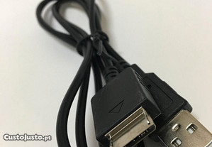 Cabo dados USB p/ Sony WALKMAN Leitor de MP3/MP4