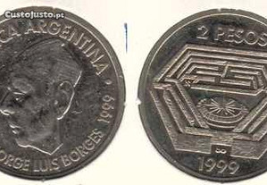 Argentina - 2 Pesos 1999 - soberba