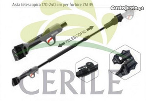Haste Telescópica Zanon 170 - 240 cm (Compatível para tesoura Zanon ZM 35)