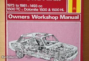 Triumph Dolomite - Manual Técnico Haynes