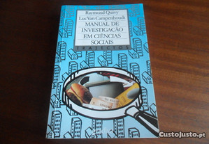 "Manual de Investigação em Ciências Sociais" de Raymond Quivy e Luc Van Campenhoudt - 2ª Edição de 1998