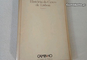 História do cerco de lisboa (1 edição) - José Saramago