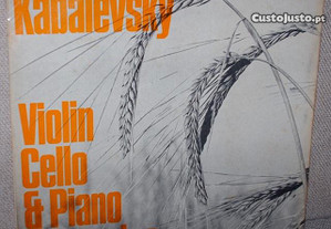 Kabalevsky Violin Cello & Piano Concertos [LP]