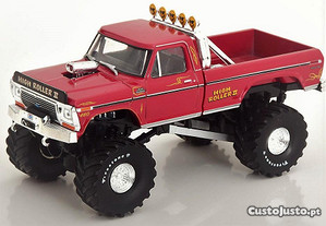 * Miniatura 1:43 FORD-F 250 (1979) Monster Truck HIGH ROLLER II GreenLight