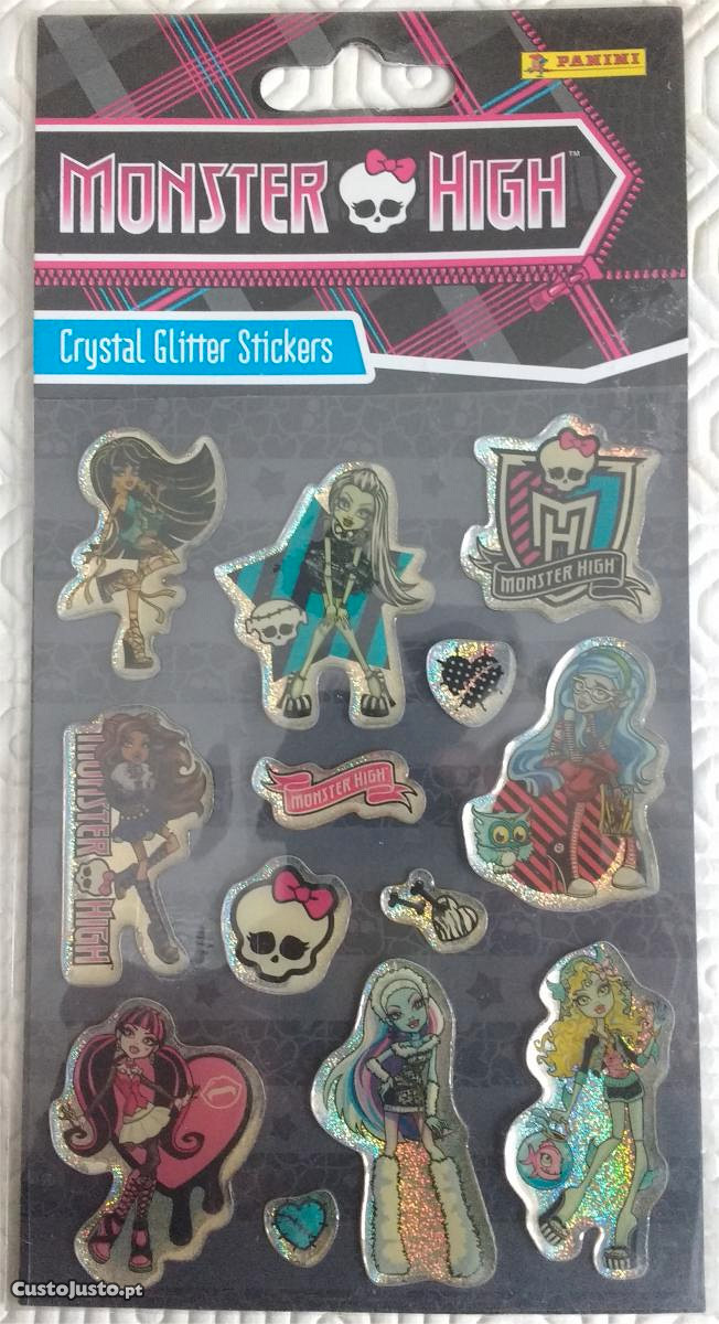 Monster High - Crystal Glitter Stickers (autocolantes)
