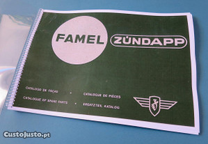 Catálogo Peças Motores Zundapp 50 cc da Famel motorizada