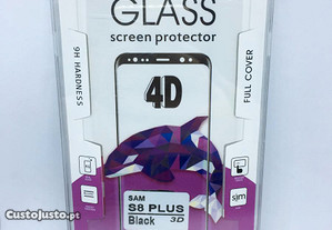 Película de vidro completa curva Samsung S8 Plus