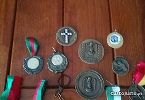 Conjunto de medalhas