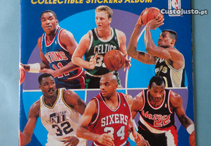 Caderneta de cromos NBA Basketball 91/92 Panini