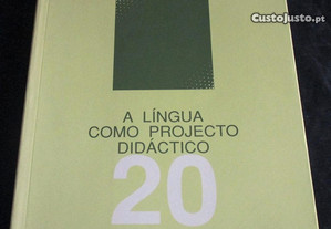 Livro A Língua como projecto didáctico