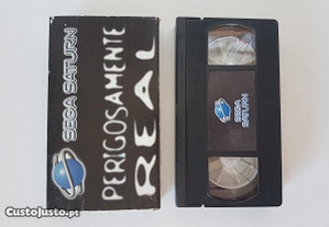 VHS Sega Saturn Perigosamente Real Eco Filmes RARA!