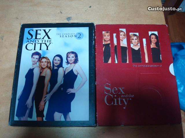 Coleçao o sexo e a cidade temporada 2 ,4,5,e,6